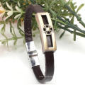 Personalized Leather Wrap Bracelet Hawalian Alloy Leather Bracelet